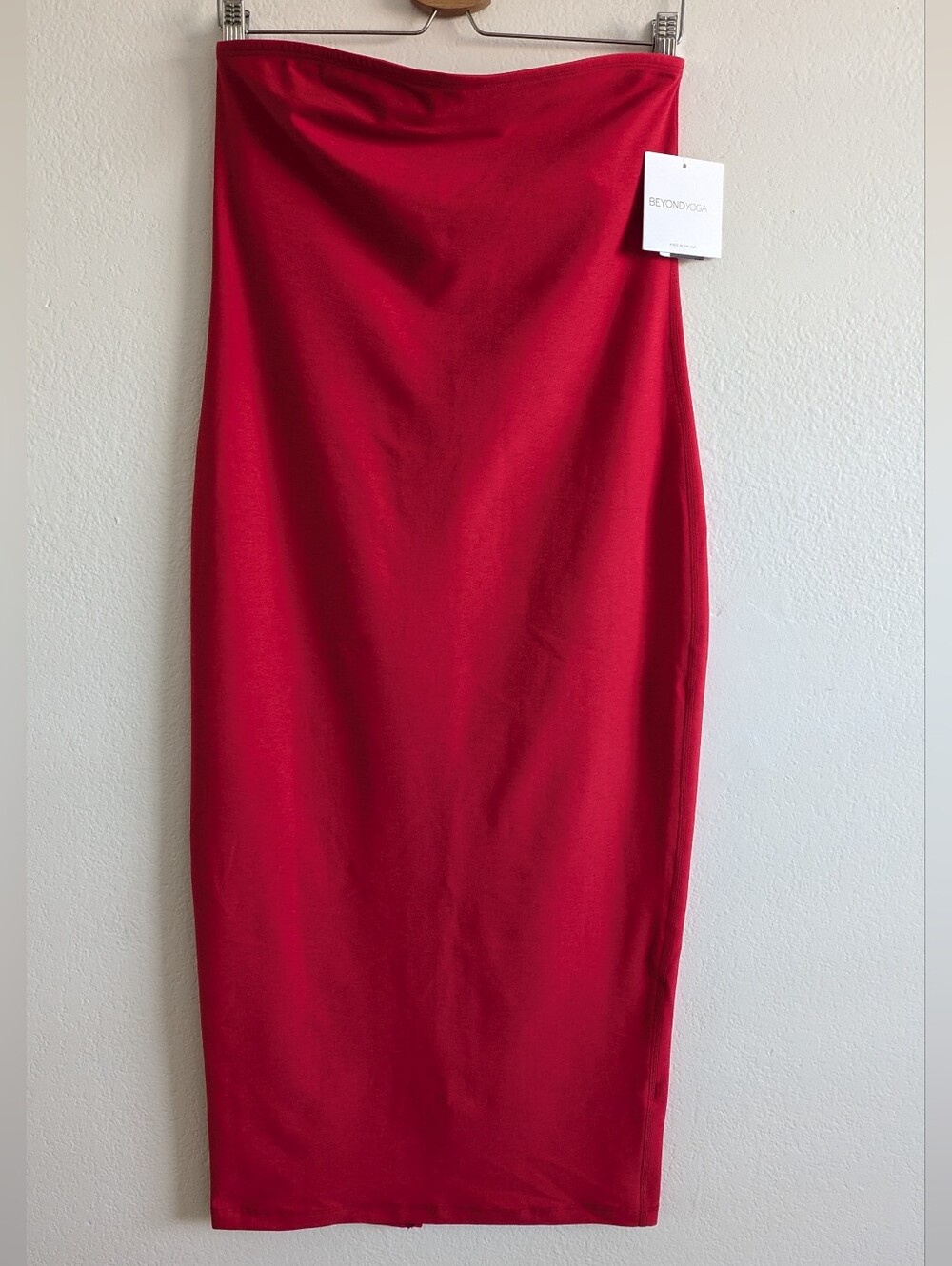 Beyond Yoga Strapless Midi Dress
